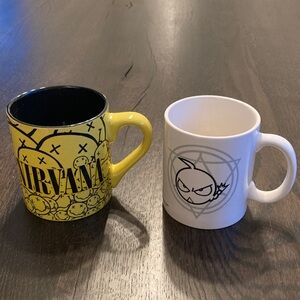 NIRVANA Yellow and White Full Metal ALCHEMIST Mug Set